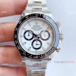 Replica Rolex Daytona Noob Factory Swiss 7750 Watch Stainless Steel Panda Face_th.jpg